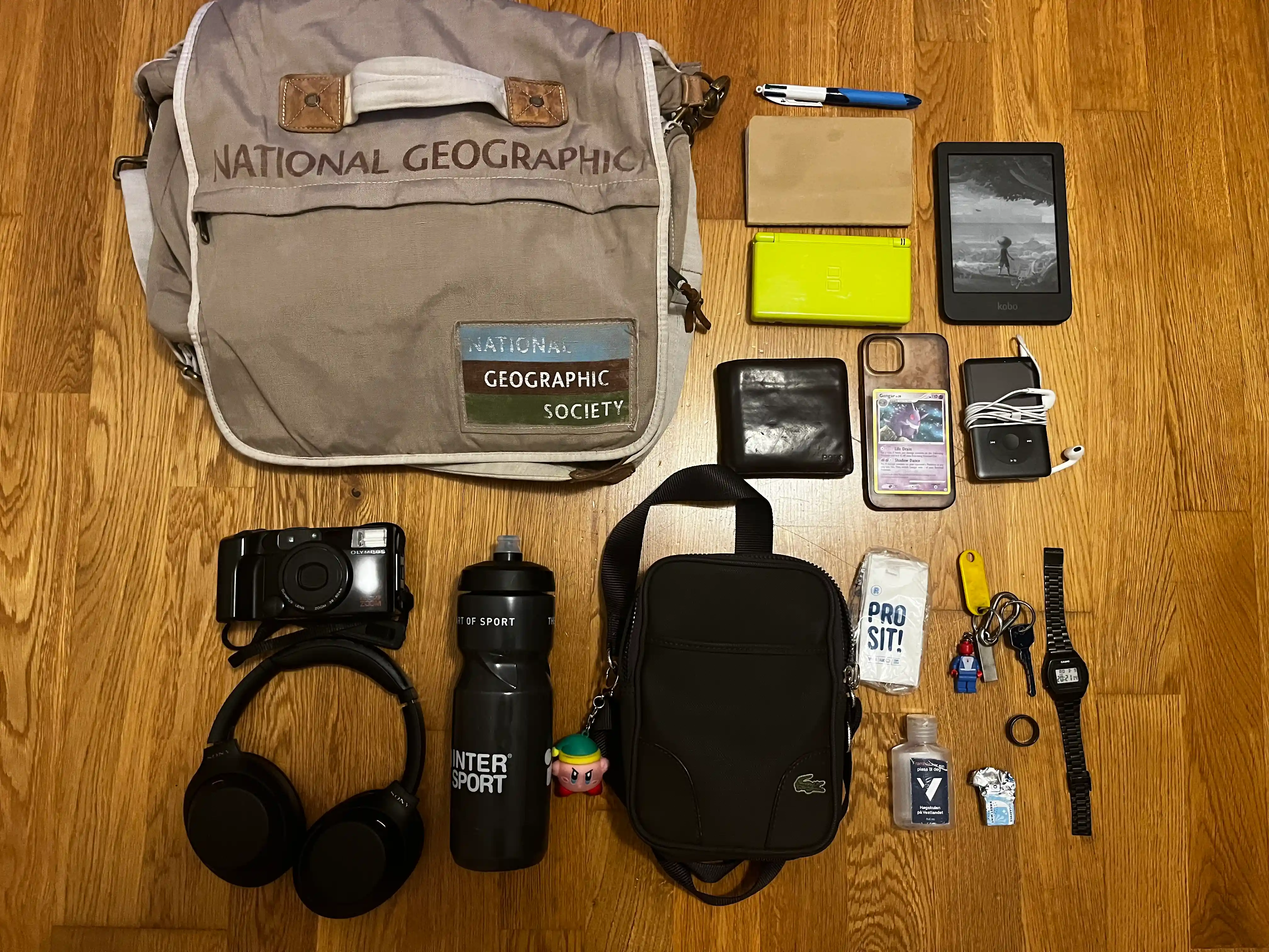 Picture of most of the items in my inventory